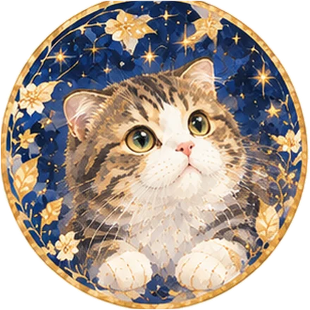 マンチカンの絵